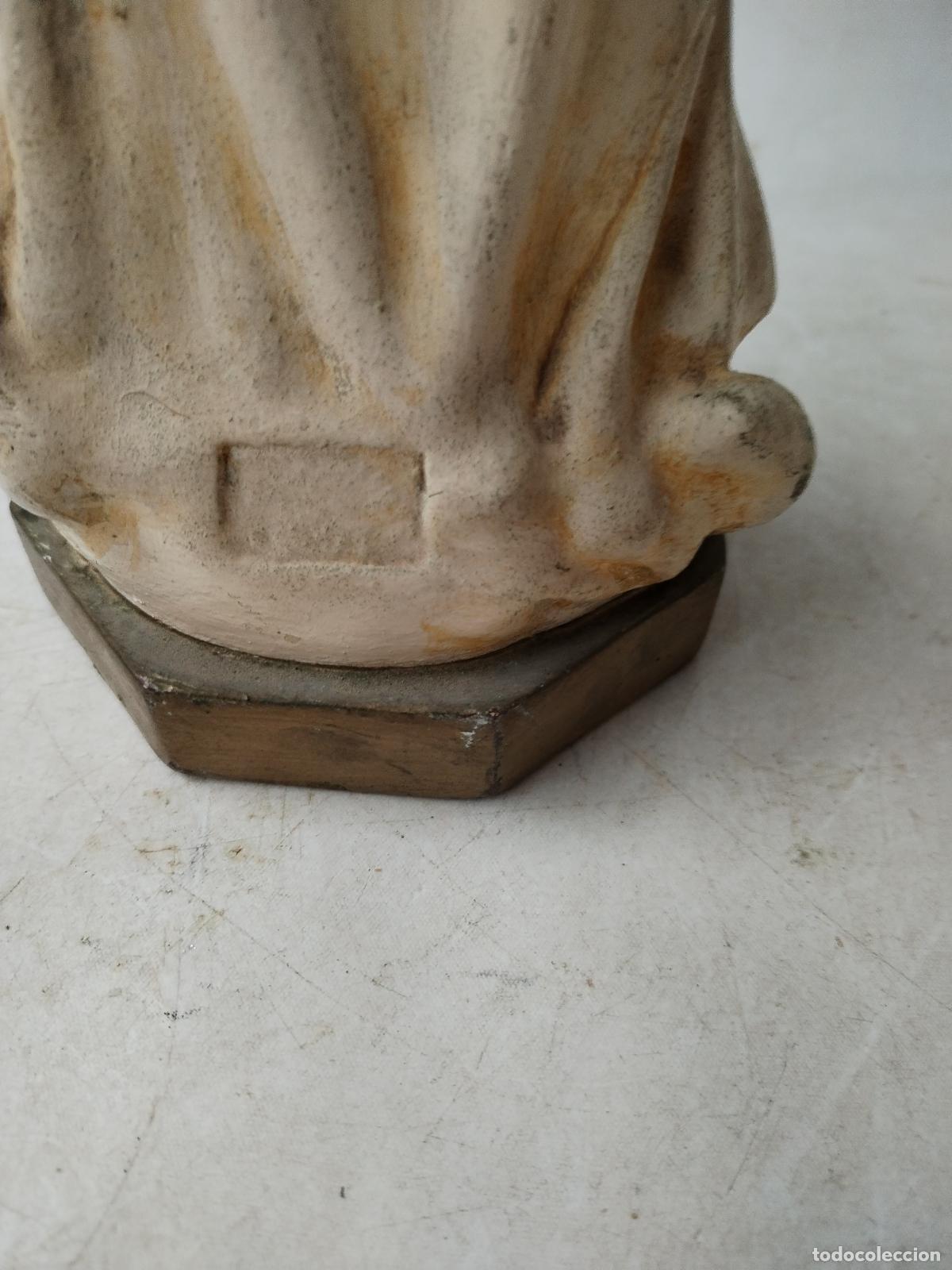 Arte: antiguo corazon de jesus de olot - Foto 5