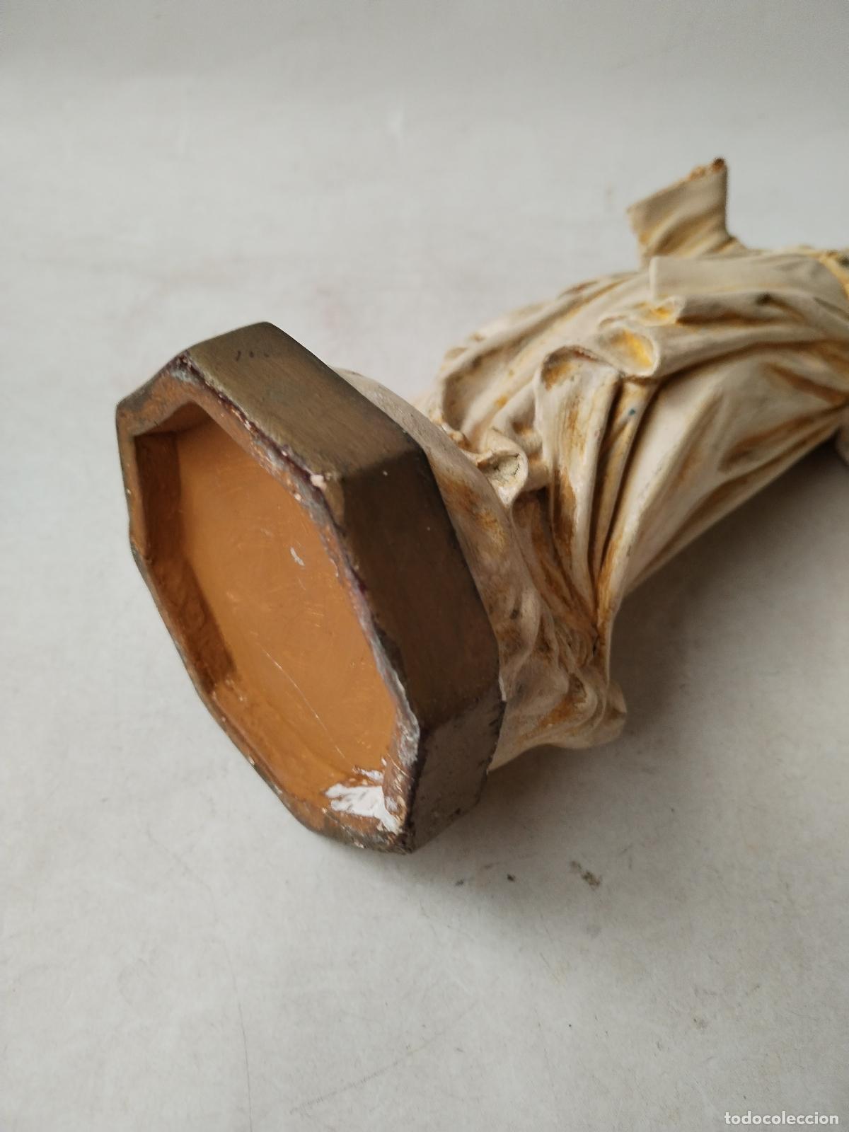 Arte: antiguo corazon de jesus de olot - Foto 6