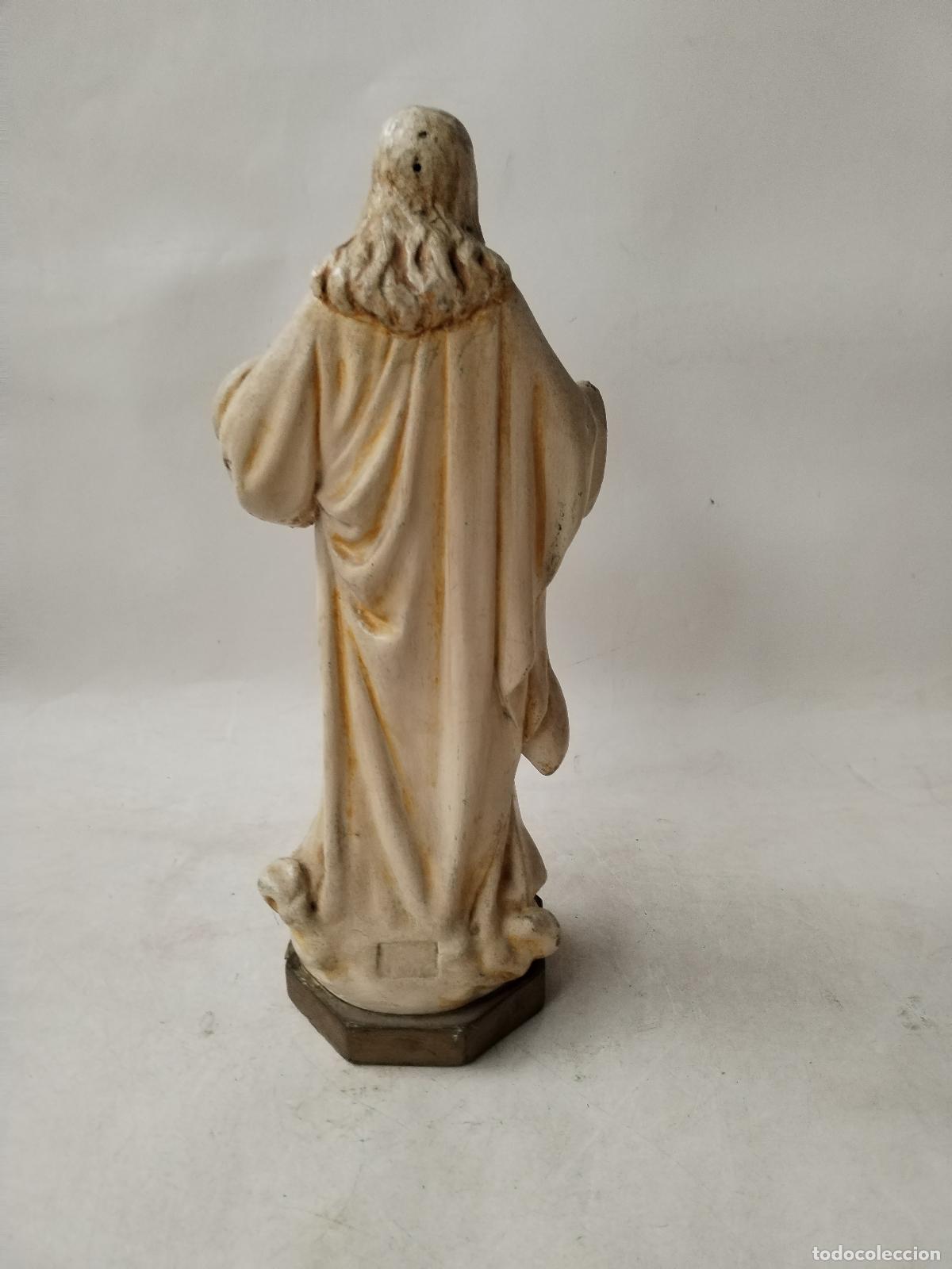 Arte: antiguo corazon de jesus de olot - Foto 7