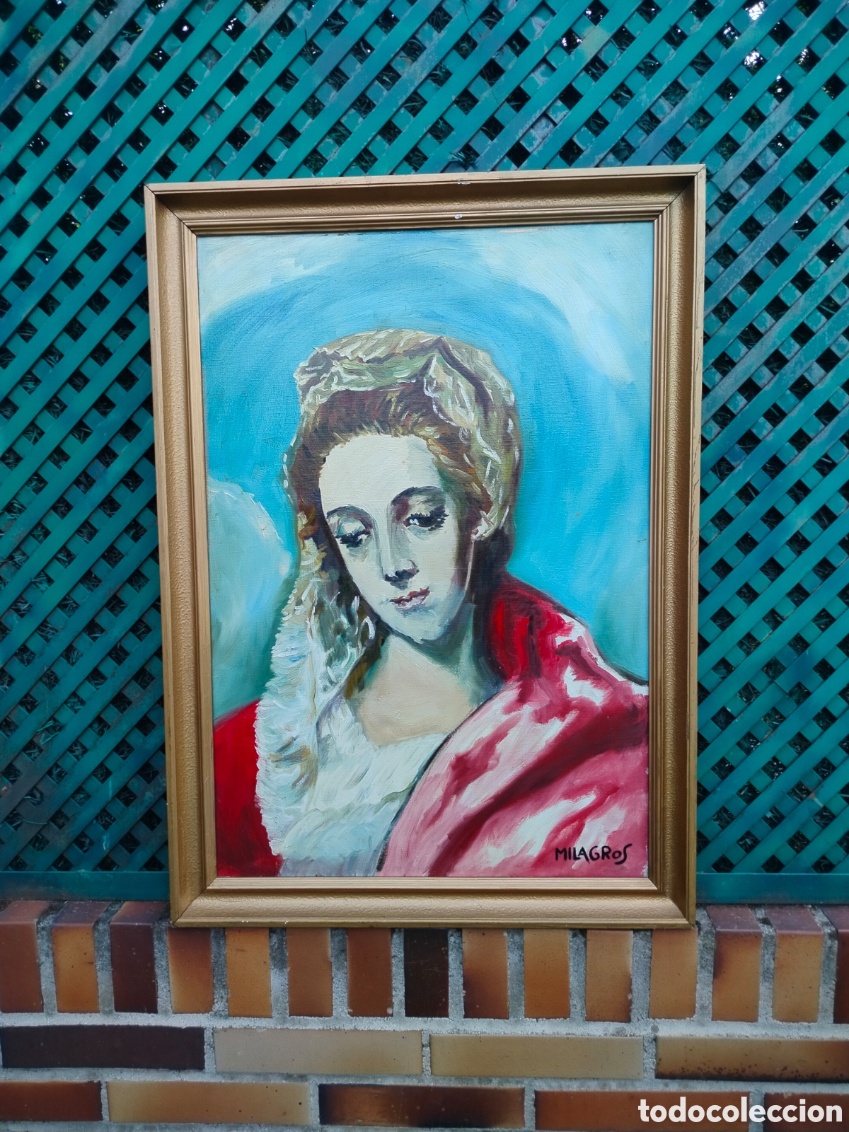 Arte: El Greco Copia Virgen Nutricia - Foto 2