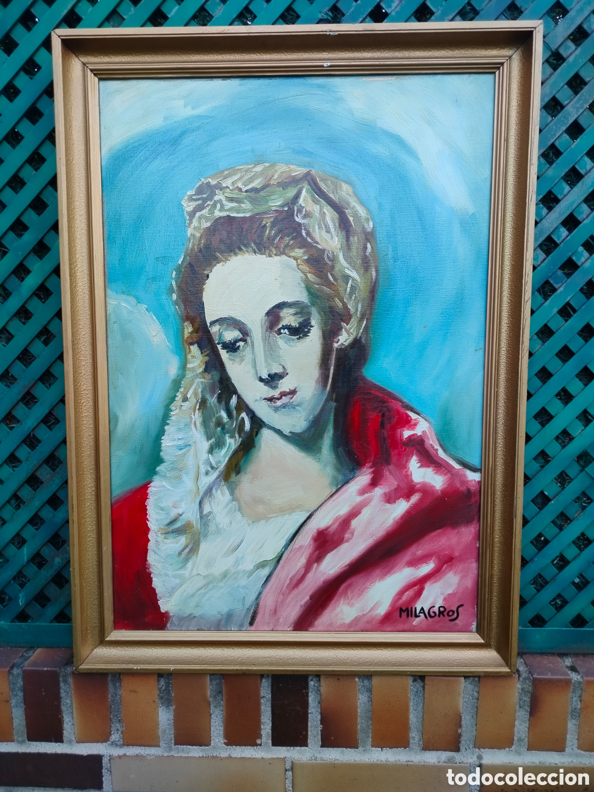 Arte: El Greco Copia Virgen Nutricia - Foto 1