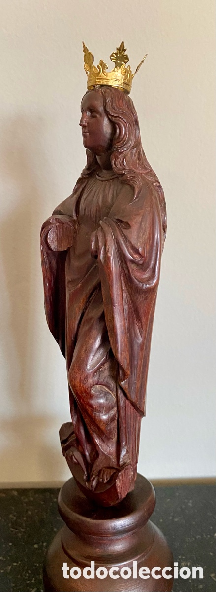 Arte: Inmaculada talla siglo XVII - Foto 3