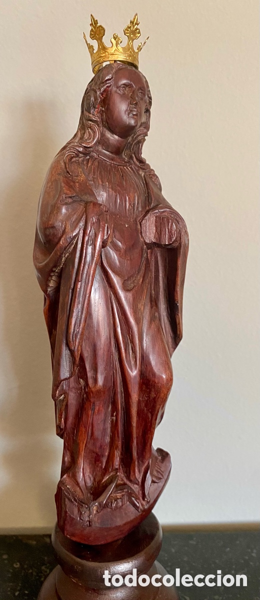 Arte: Inmaculada talla siglo XVII - Foto 4