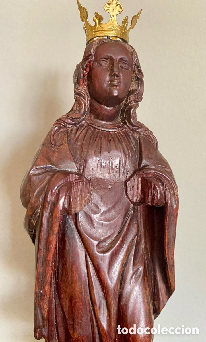 Arte: Inmaculada talla siglo XVII - Foto 6