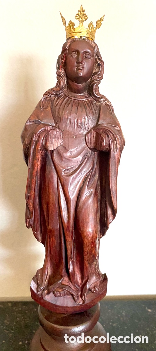 Arte: Inmaculada talla siglo XVII - Foto 1
