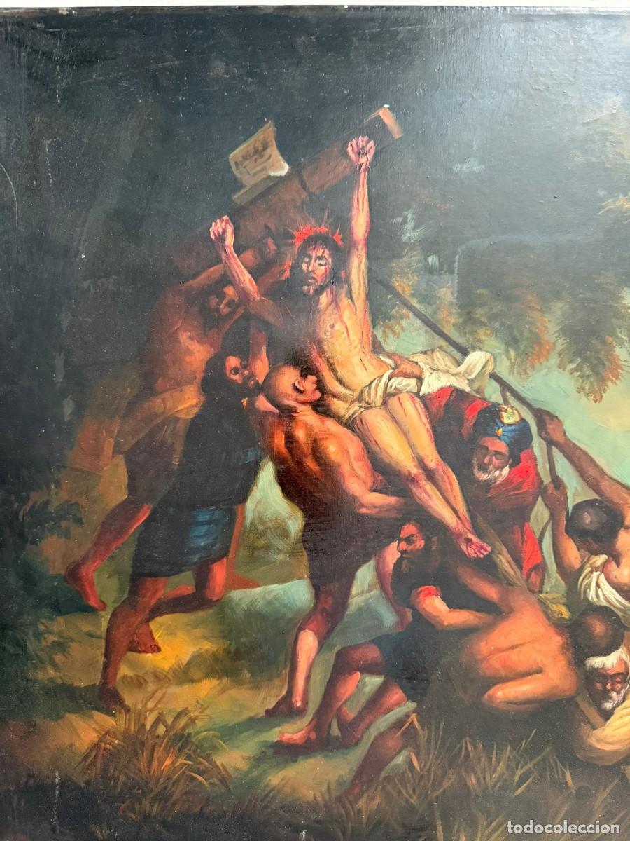 Arte: La elevaci&oacute;n de Jes&uacute;s en la Cruz, - Foto 2