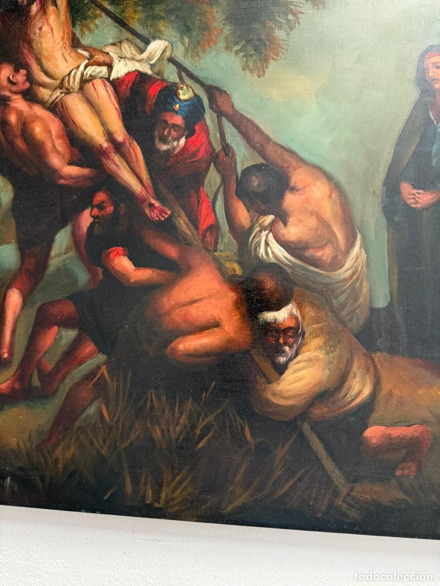 Arte: La elevaci&oacute;n de Jes&uacute;s en la Cruz, - Foto 3