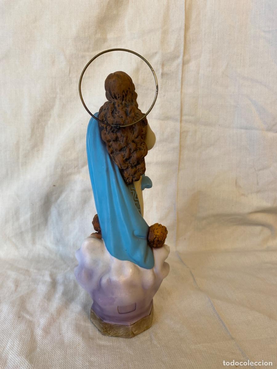 Arte: INMACULADA CONCEPCI&Oacute;N DE MAR&Iacute;A, EN ESTUCO DE OLOT. - Foto 4