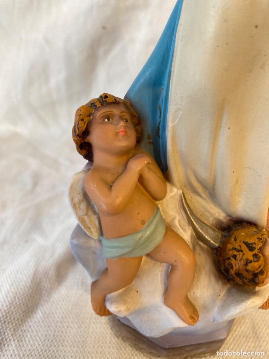Arte: INMACULADA CONCEPCI&Oacute;N DE MAR&Iacute;A, EN ESTUCO DE OLOT. - Foto 8