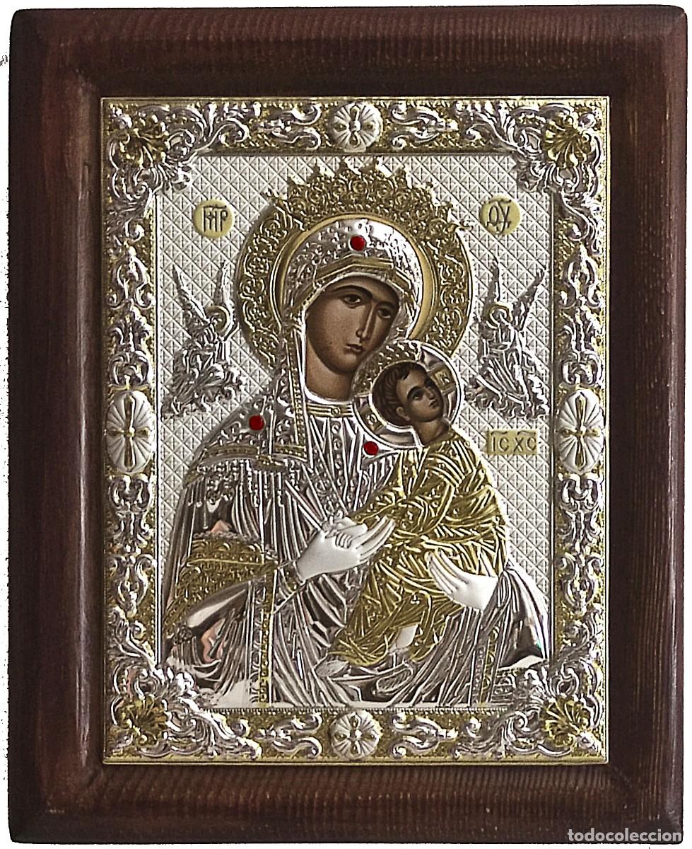 Arte: Icono en madera Perpetuo Socorro - Foto 1