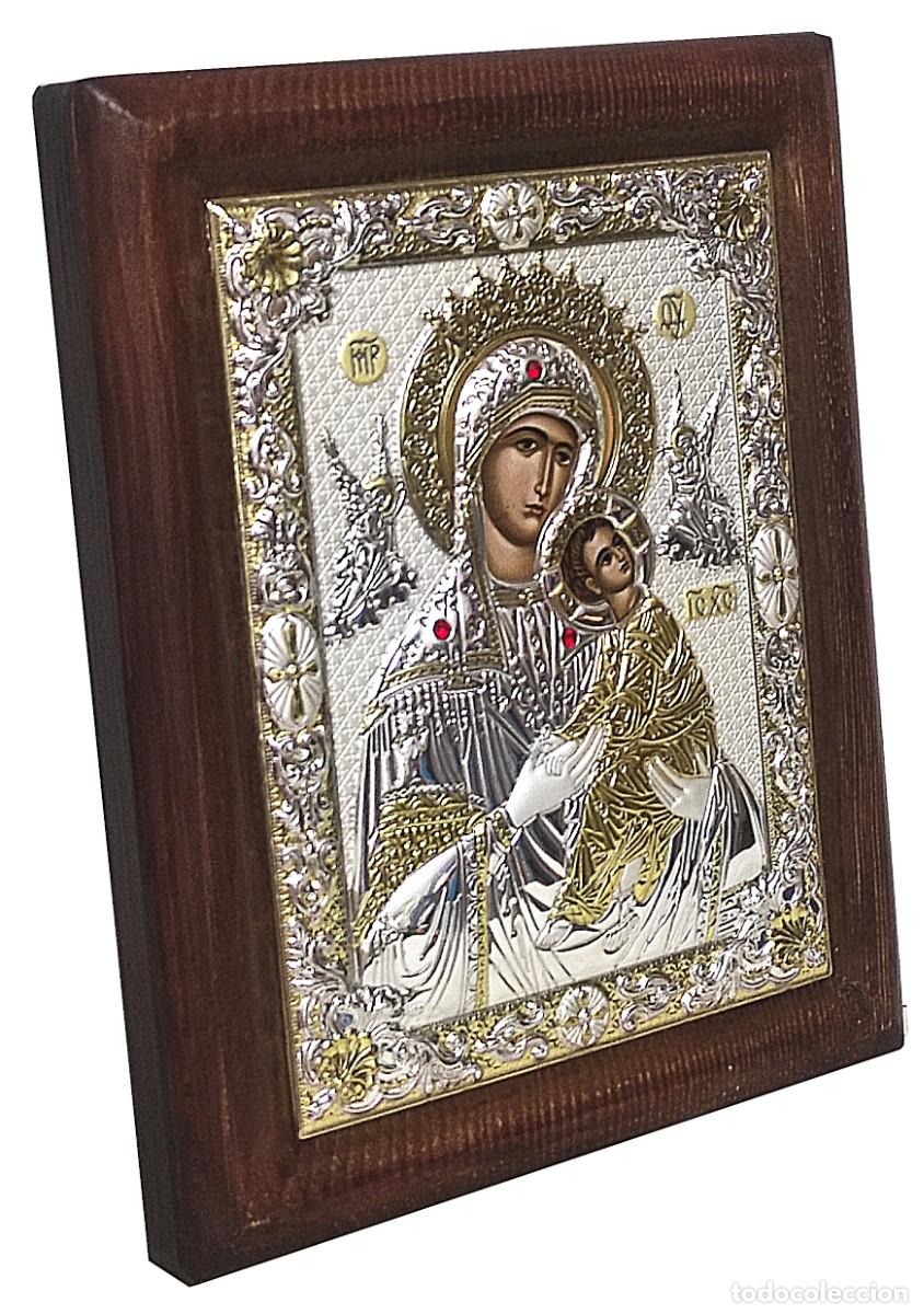 Arte: Icono en madera Perpetuo Socorro - Foto 2