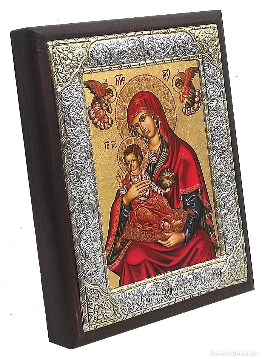 Arte: Icono de Virgen en madera Bilaminado - Foto 2