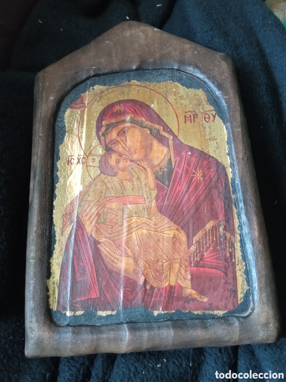 Arte: Bonito icono, mide 20,7x13 cm - Foto 1