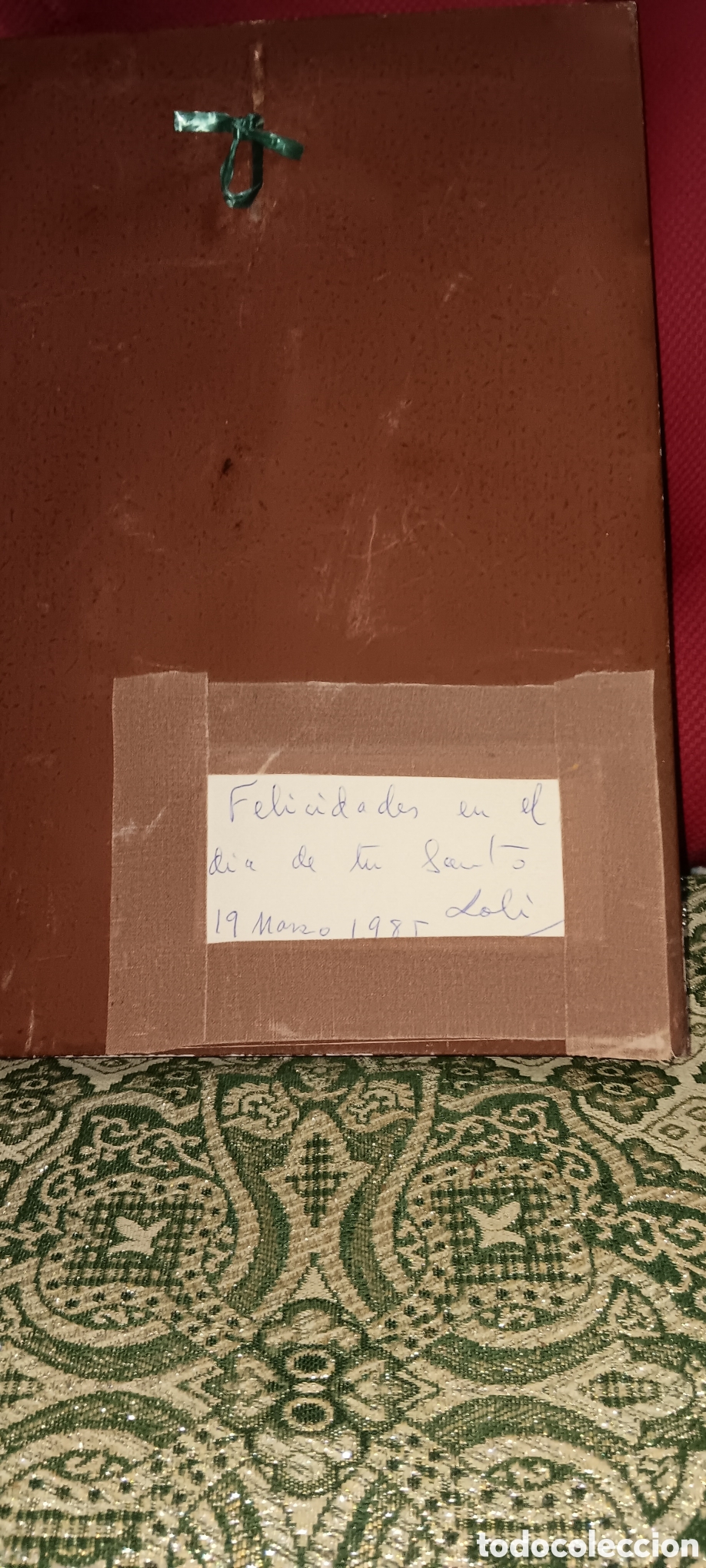 Arte: Cuadro religioso antiguo - Foto 4