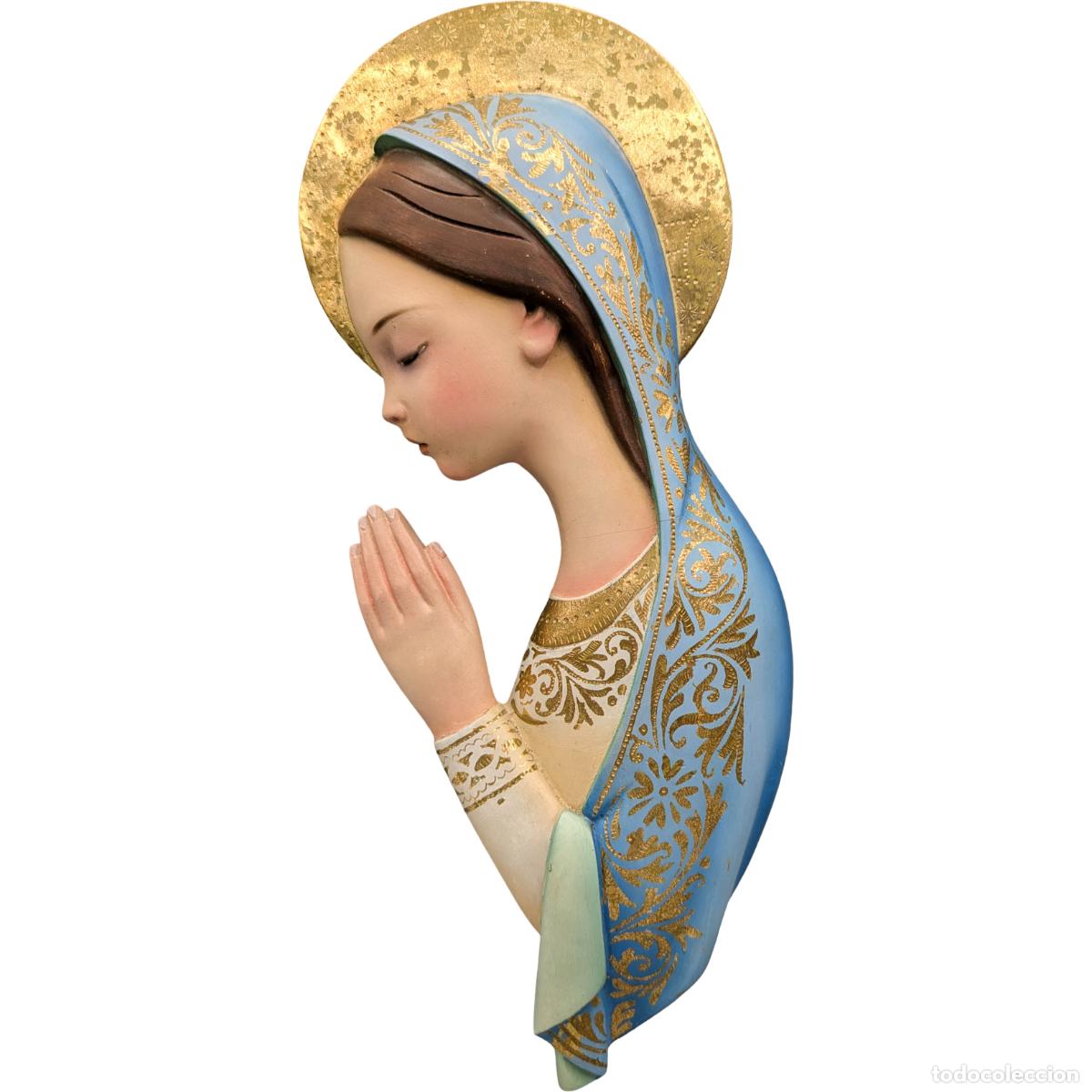 Arte: Virgen para pared de Olot - Foto 2
