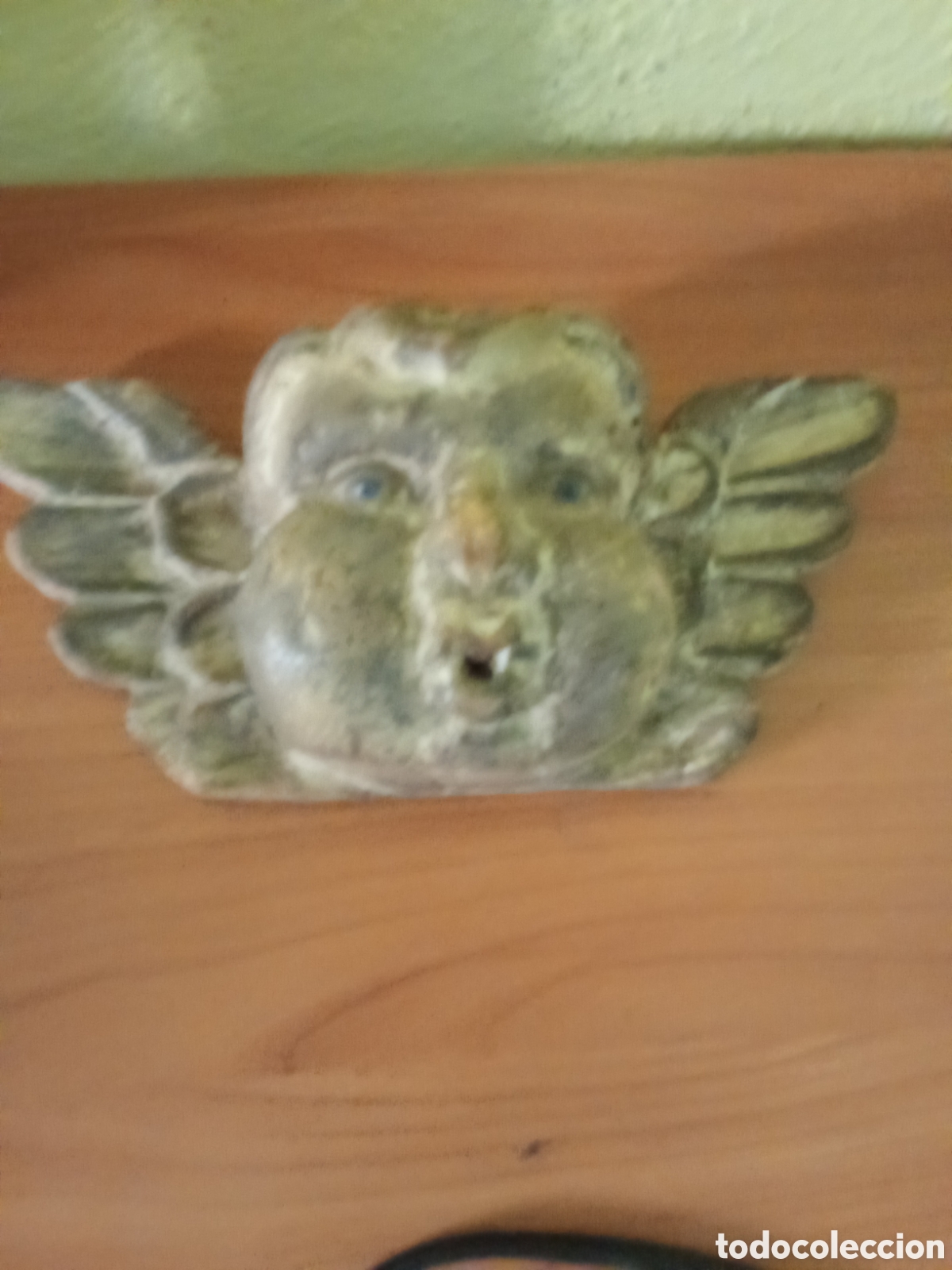 Arte: &Aacute;ngel antiguo querub&iacute;n - Foto 2