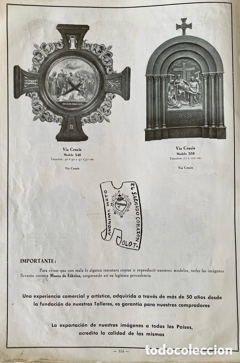 Arte: CAT&Aacute;LOGO DE IMAGENES DE OLOT - Foto 7