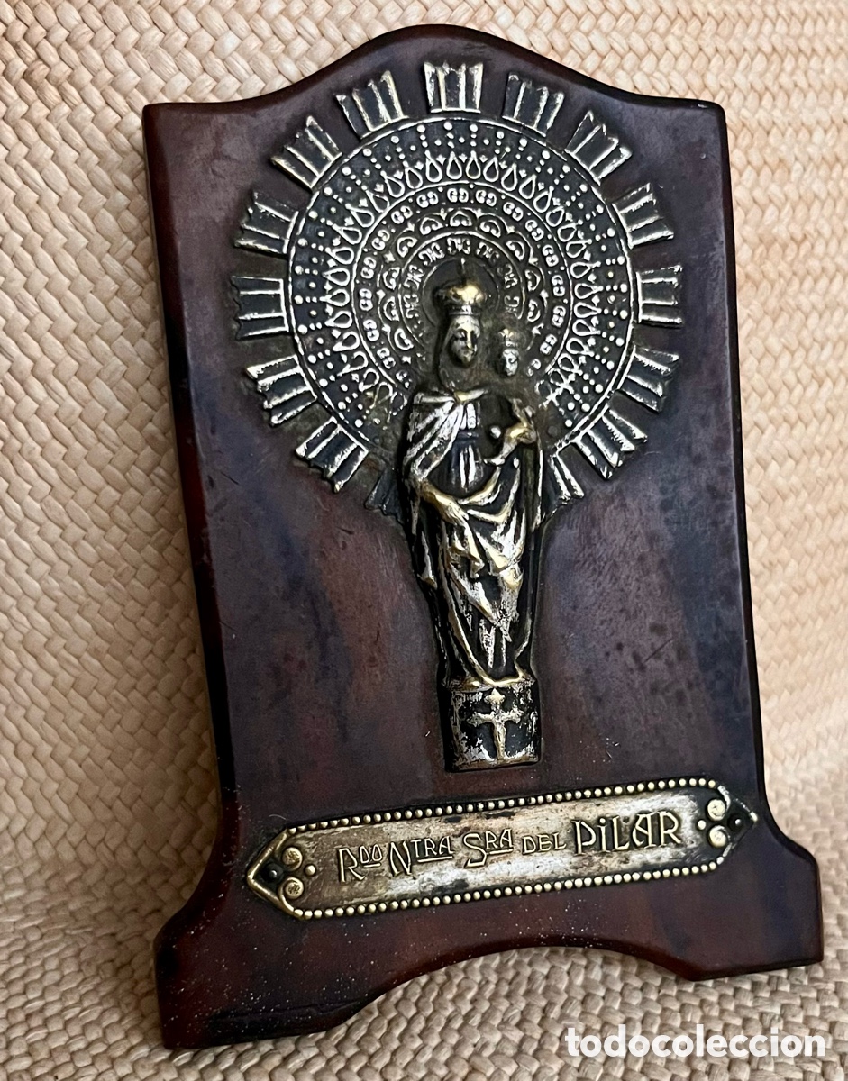 Arte: Imagen de la Virgen del Pilar - Foto 1