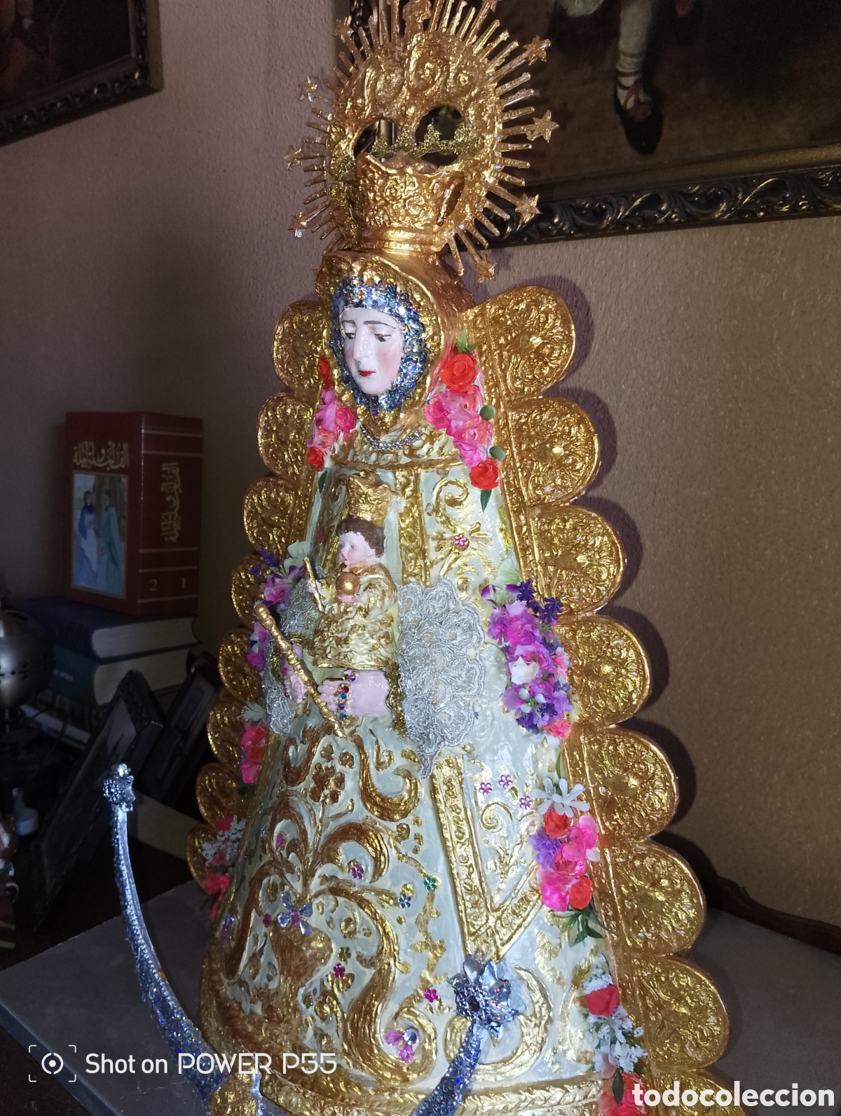 Arte: Imagen de la Reyna de las marismas - Foto 2