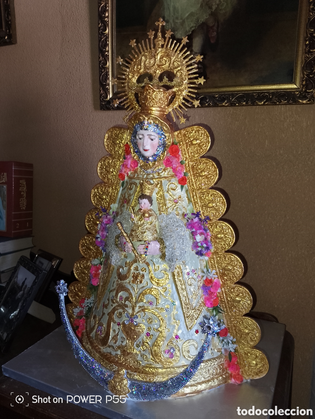 Arte: Imagen de la Reyna de las marismas - Foto 3