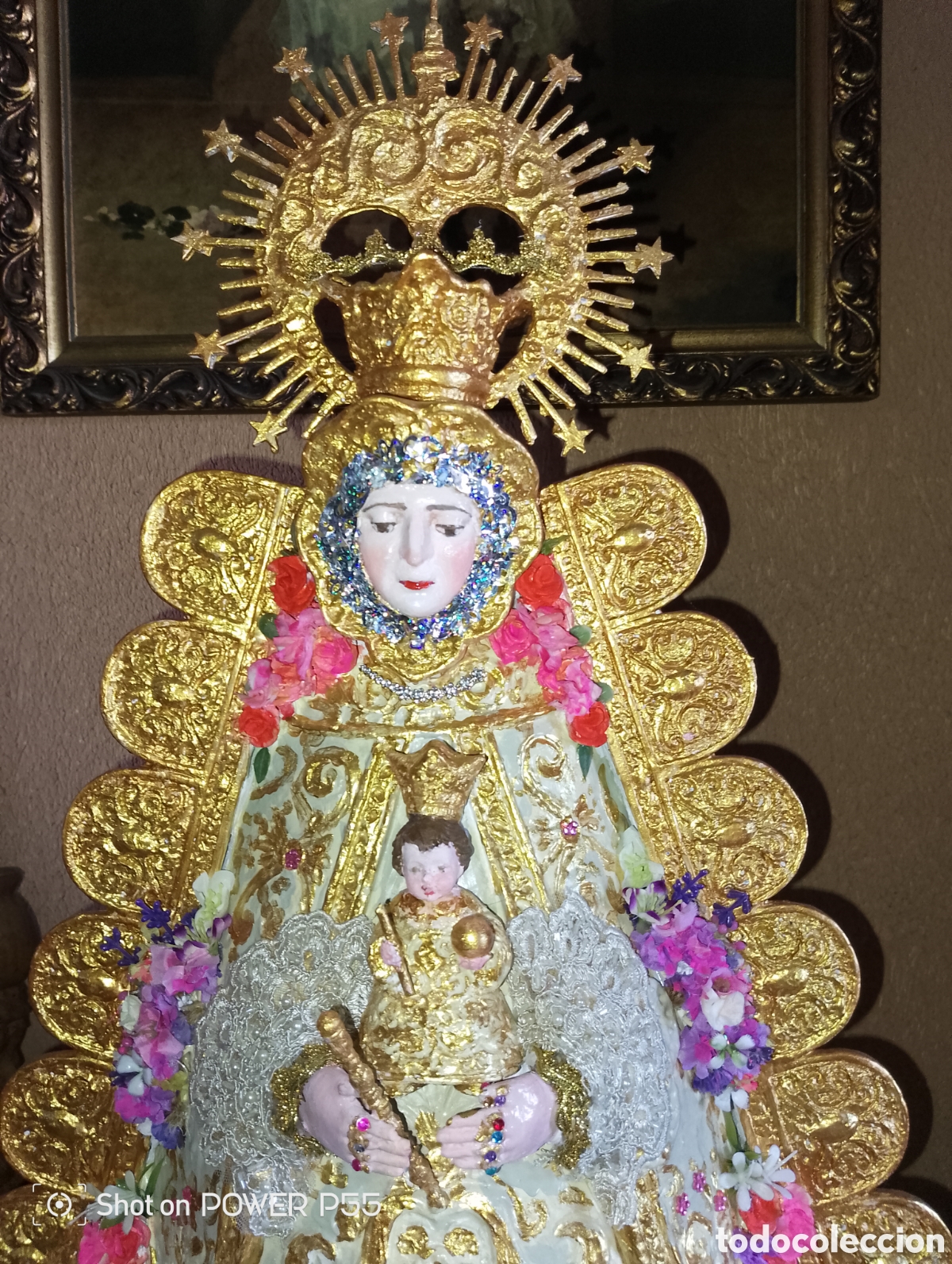Arte: Imagen de la Reyna de las marismas - Foto 1