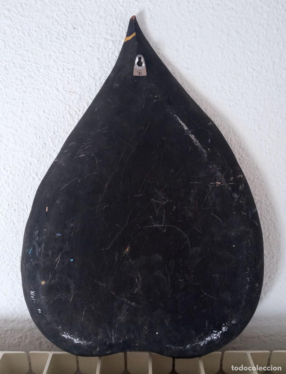 Arte: Buda cuadro relieve en madera - Foto 4