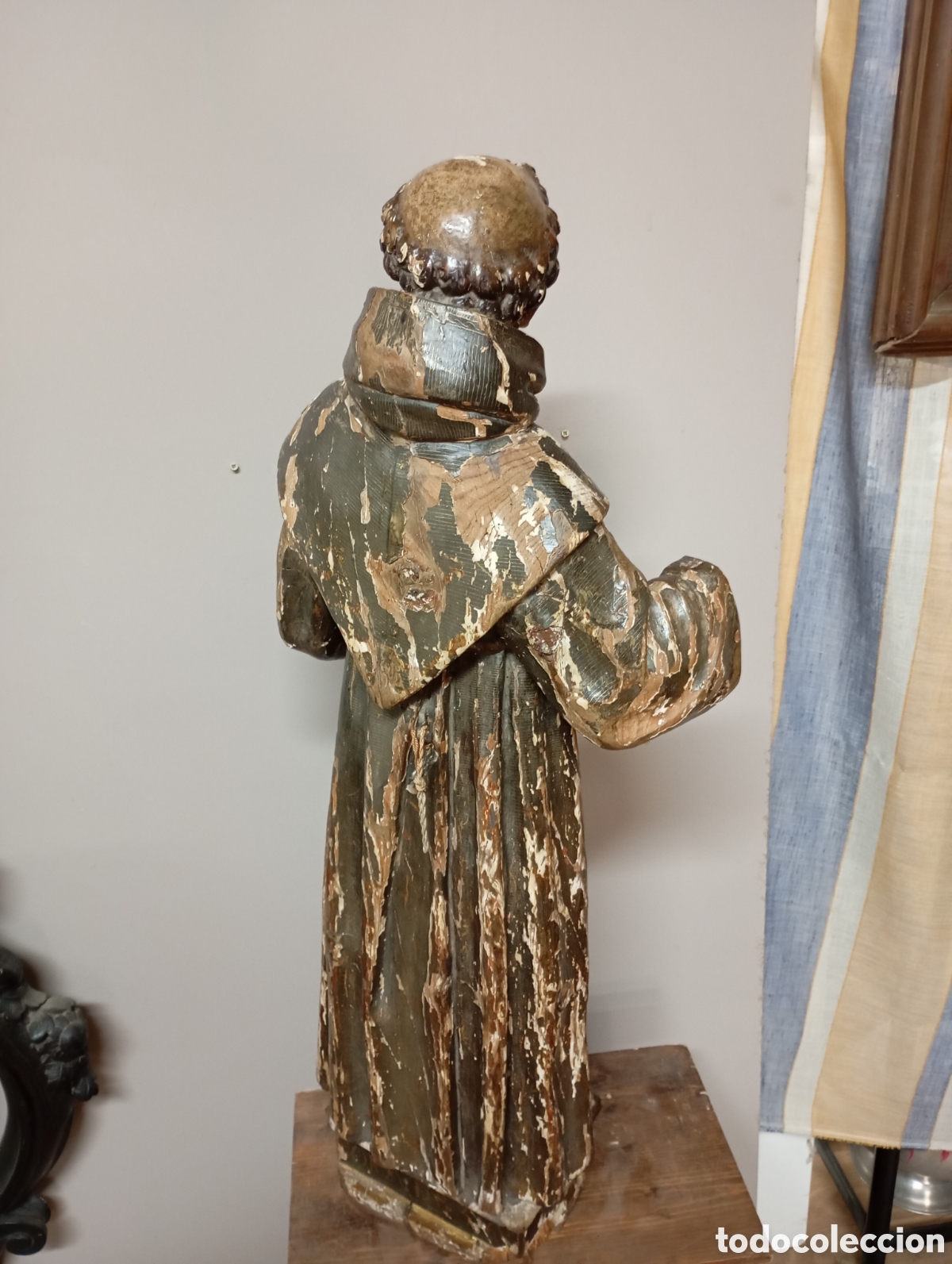 Arte: TALLA BARROCA SAN FRANCISCO DE ASIS - Foto 4