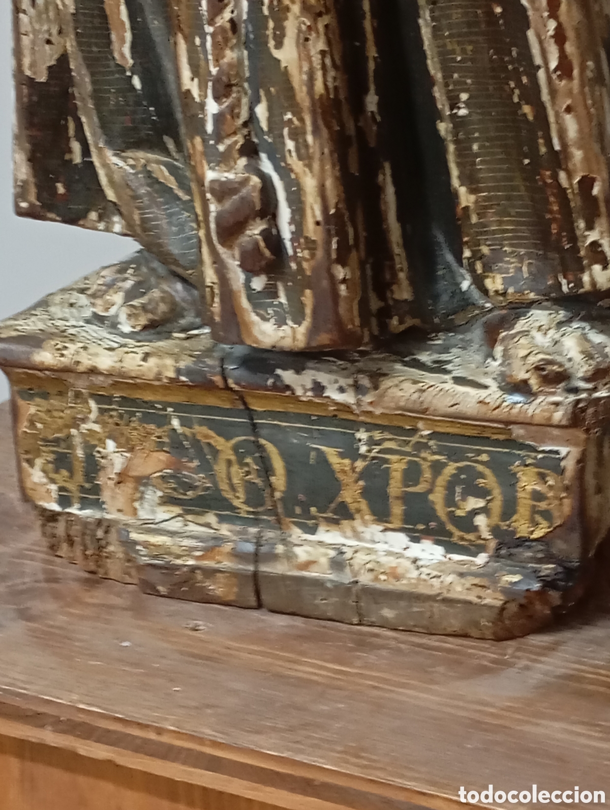 Arte: TALLA BARROCA SAN FRANCISCO DE ASIS - Foto 8