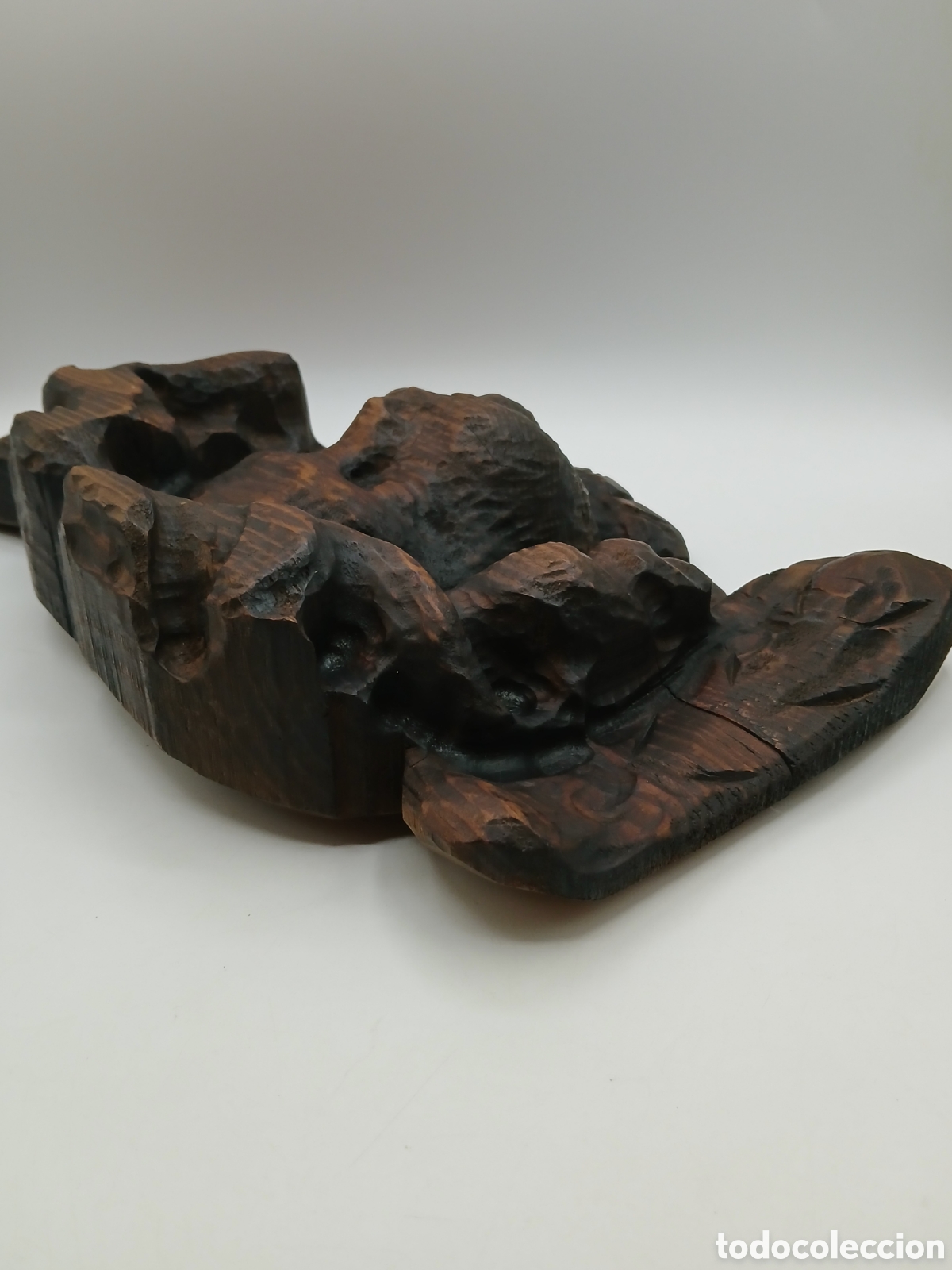 Arte: Querubin alado. Madera tallada - Foto 9
