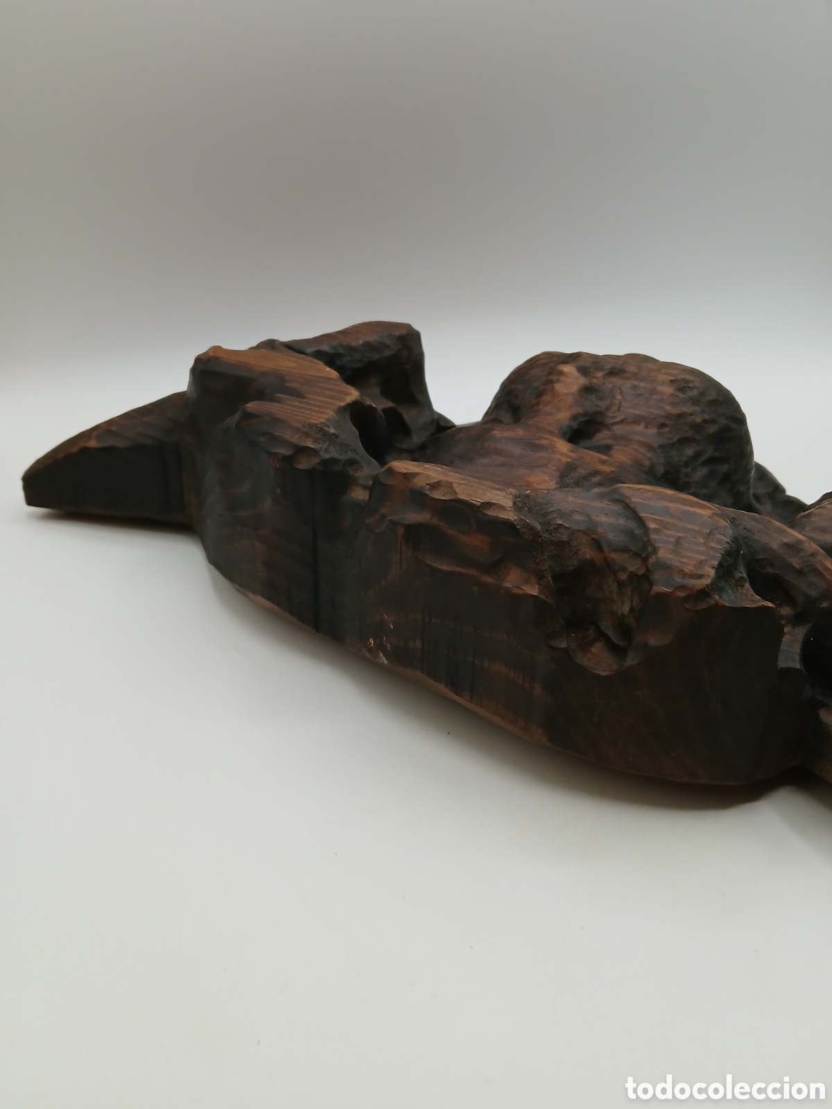 Arte: Querubin alado. Madera tallada - Foto 10
