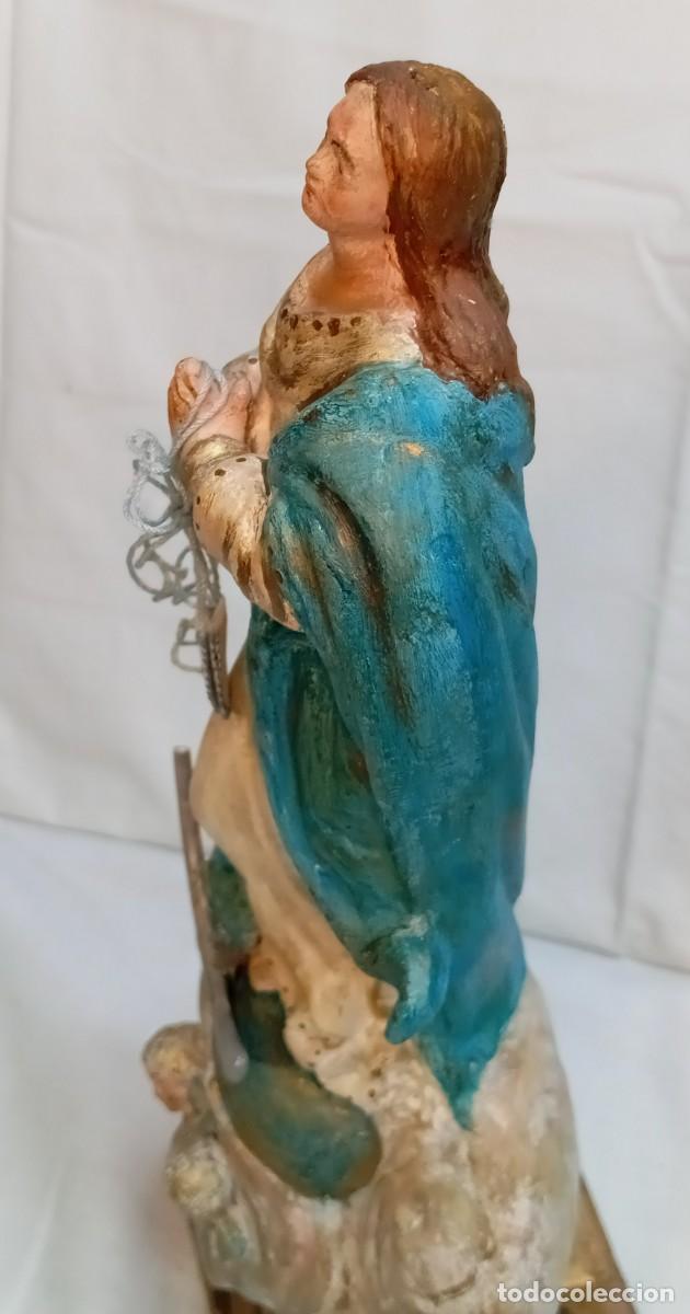 Arte: VIRGEN DE LA INMACULADA CONCEPCI&Oacute;N SIGLO XIX - Foto 4
