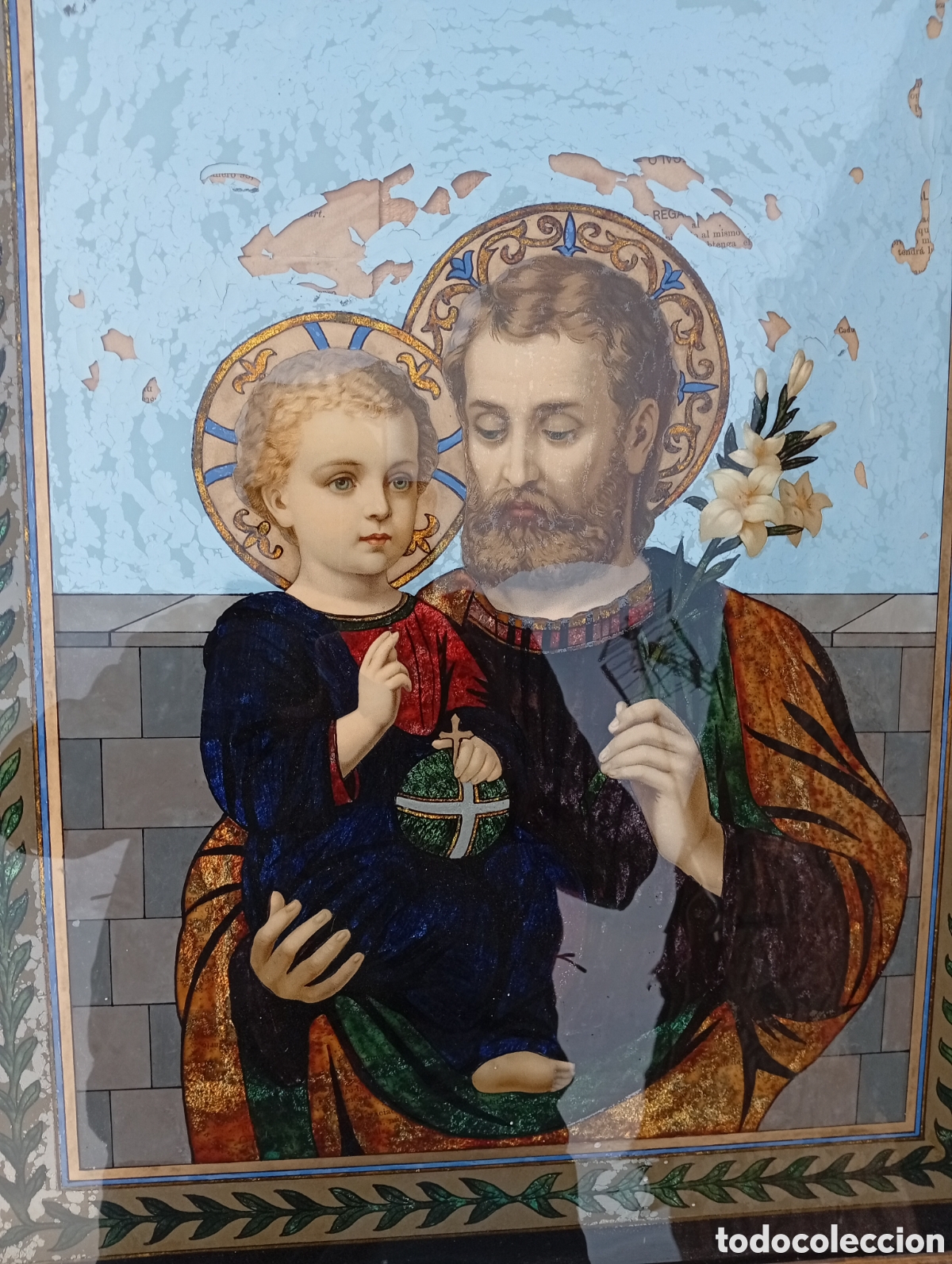Arte: Pintura sobre cristal - Foto 5
