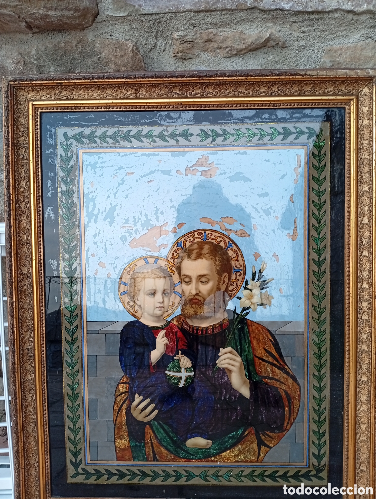 Arte: Pintura sobre cristal - Foto 1