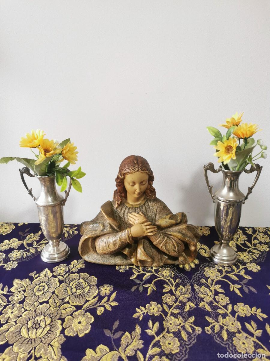 Arte: Busto Virgen Inmaculada 20cm - Foto 1