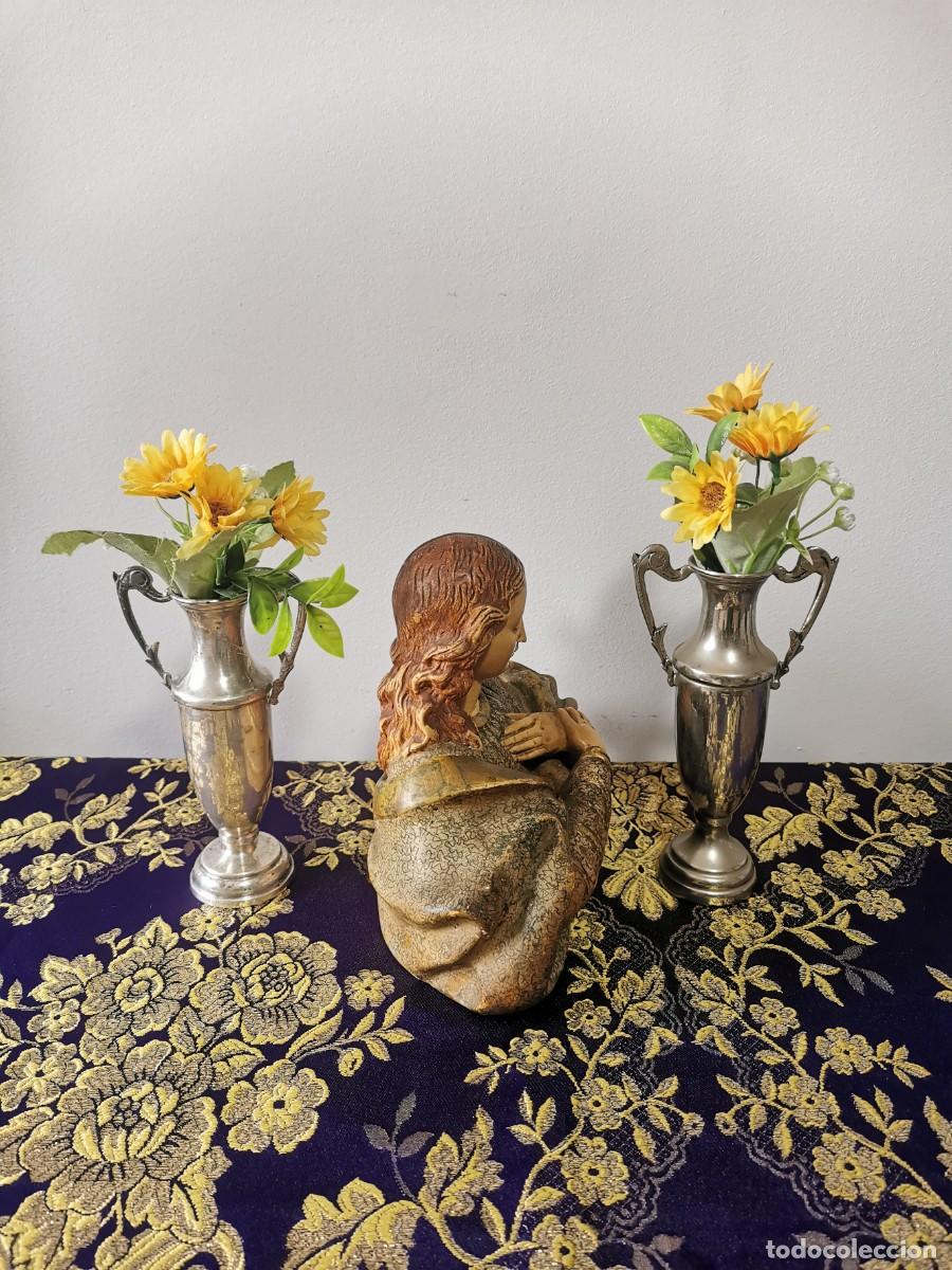 Arte: Busto Virgen Inmaculada 20cm - Foto 2