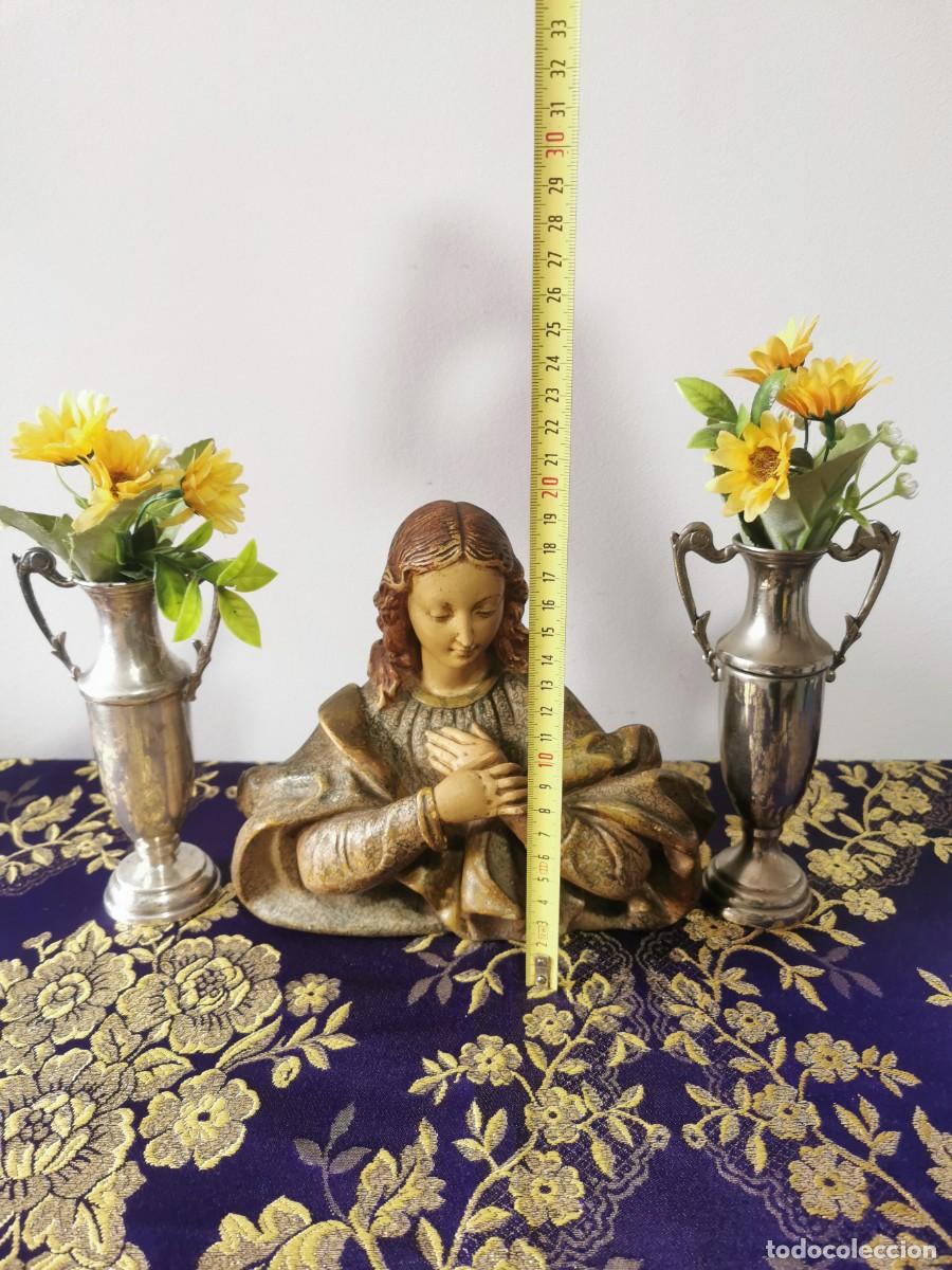 Arte: Busto Virgen Inmaculada 20cm - Foto 5