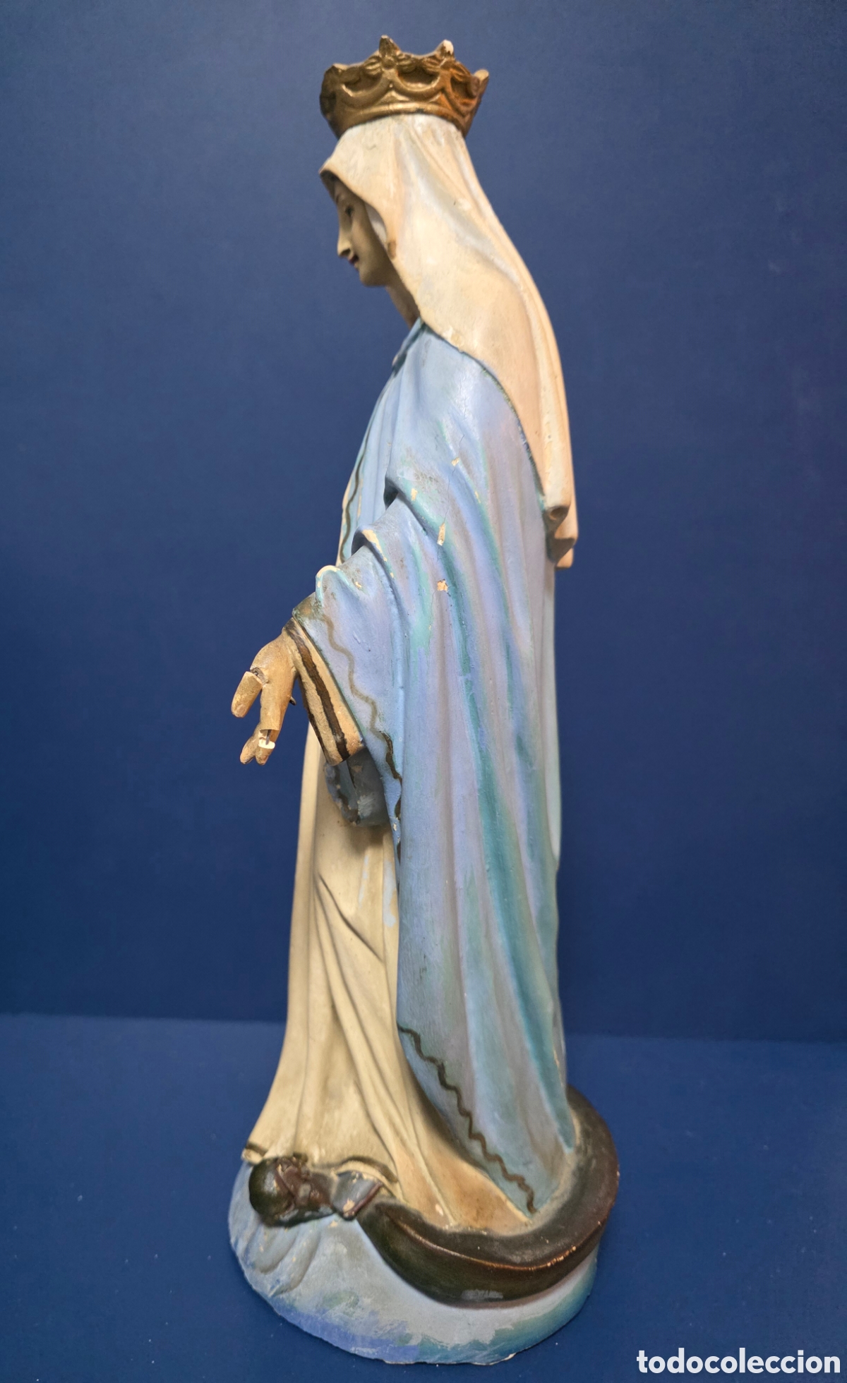 Arte: Inmaculada Concepci&oacute;n de Olot en estuco - Foto 5