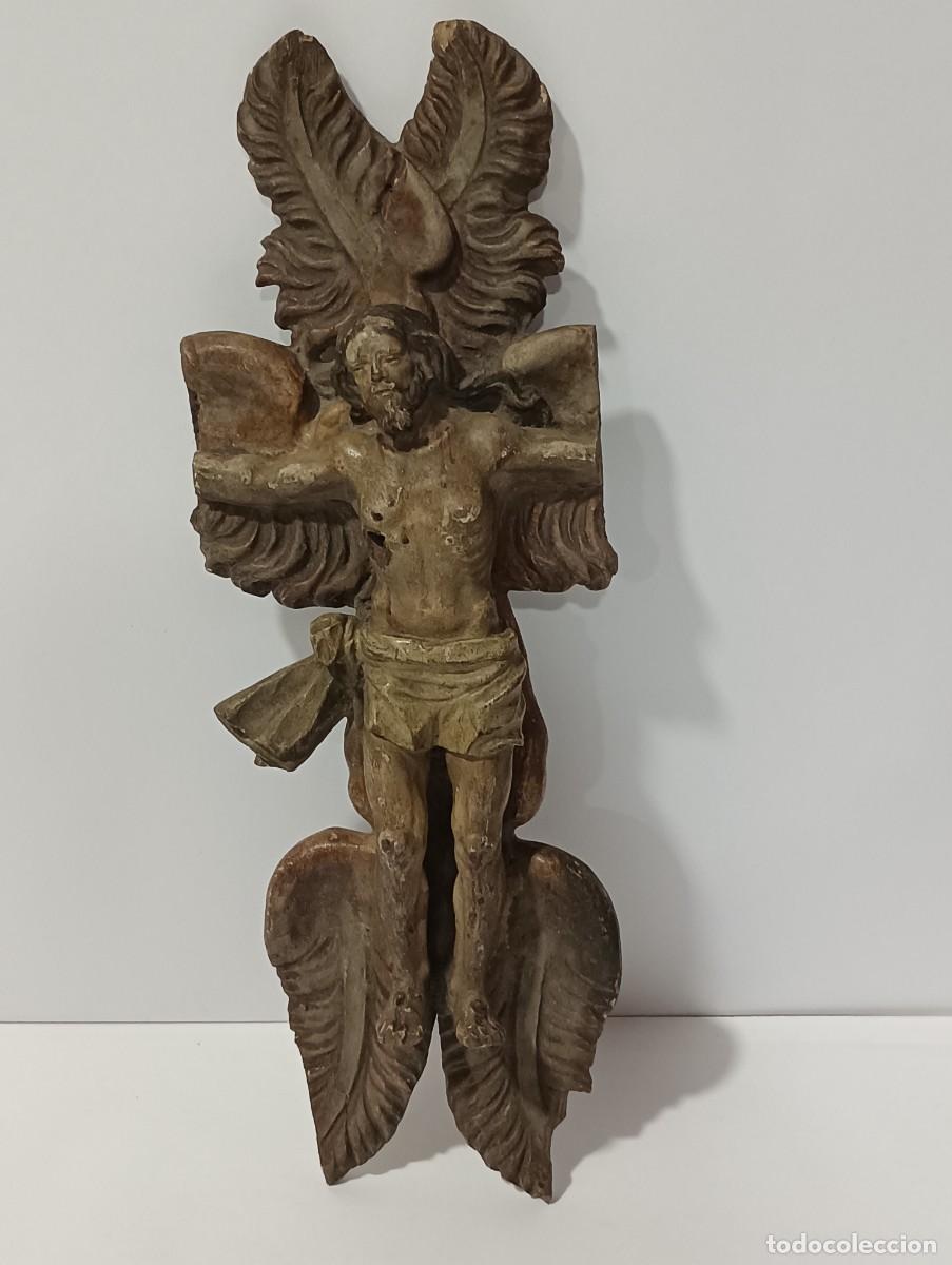 Arte: CRISTO S.XVIII MADERA - Foto 2