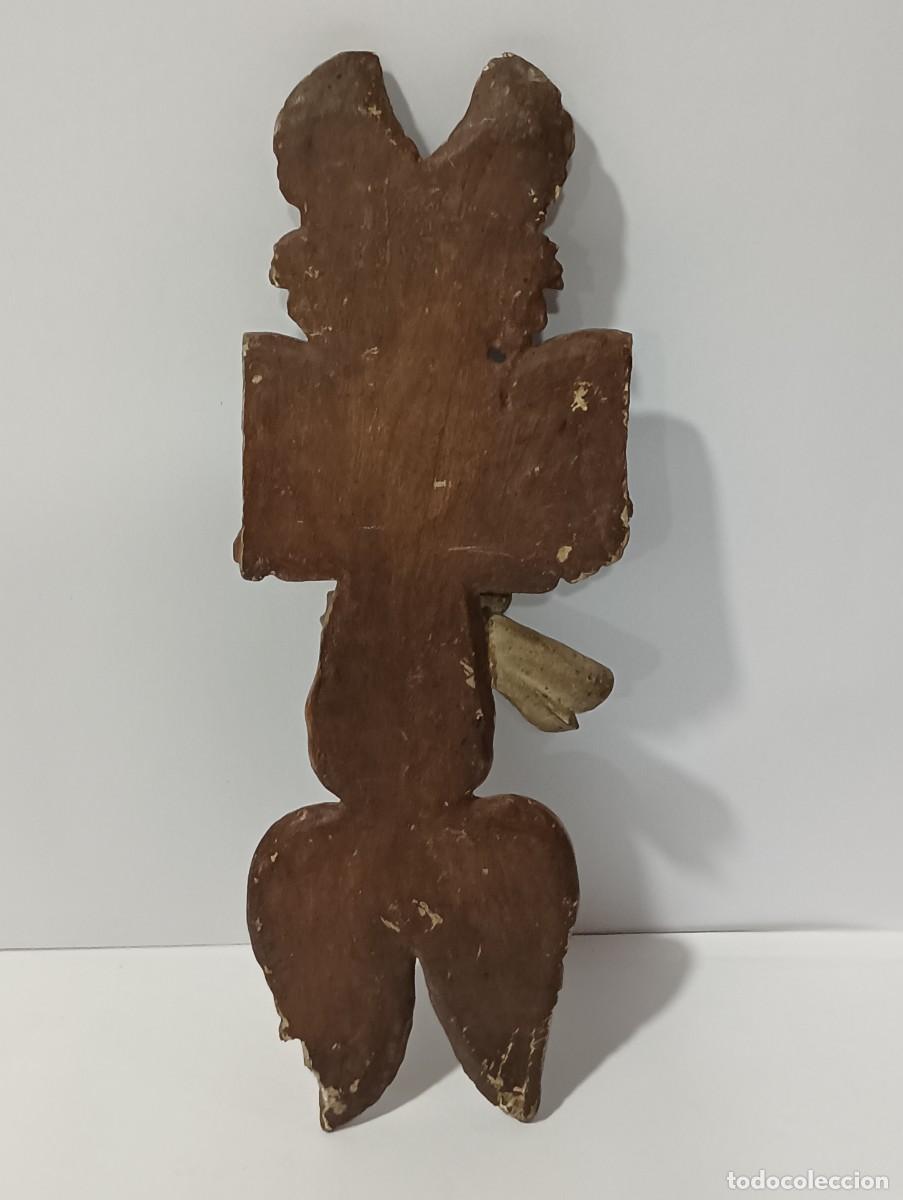 Arte: CRISTO S.XVIII MADERA - Foto 5