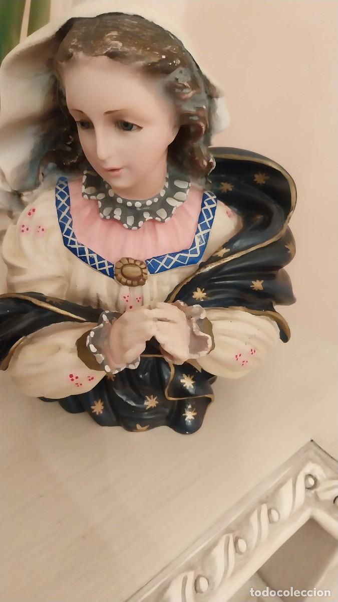Arte: Busto Virgen Maria (19cm) - Foto 6