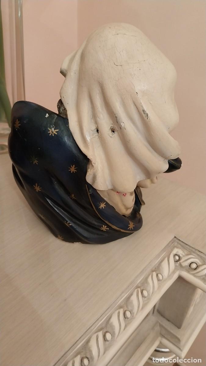Arte: Busto Virgen Maria (19cm) - Foto 7