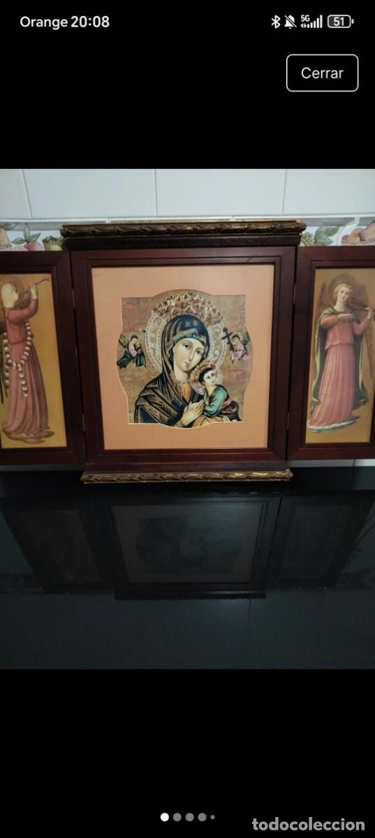 Arte: Tr&iacute;ptico de la Virgen del Perpetuo Socorro - Foto 1