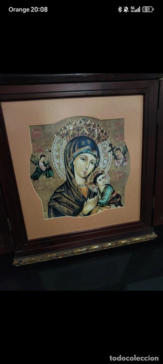 Arte: Tr&iacute;ptico de la Virgen del Perpetuo Socorro - Foto 5