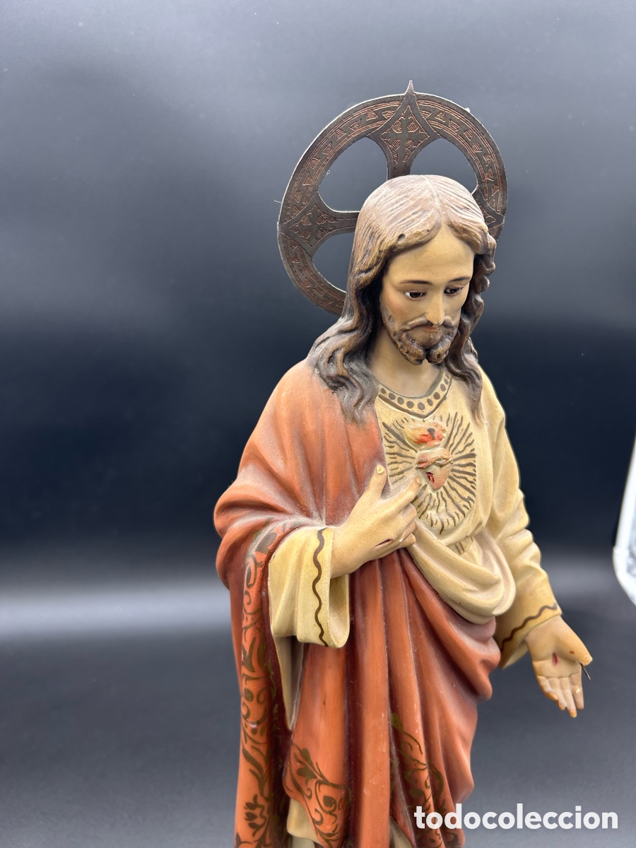 Arte: Escultura Sagrado Coraz&oacute;n - Foto 2