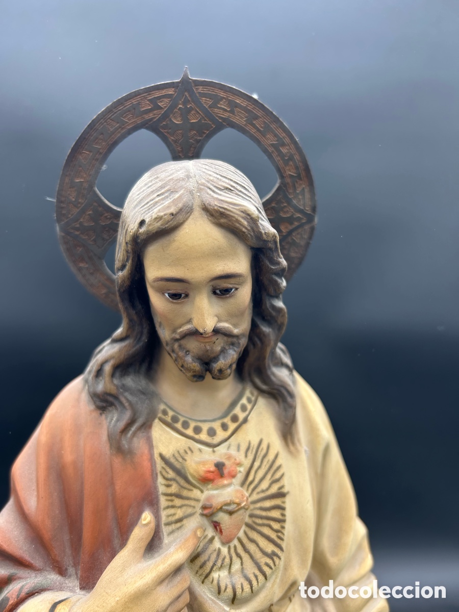 Arte: Escultura Sagrado Coraz&oacute;n - Foto 3