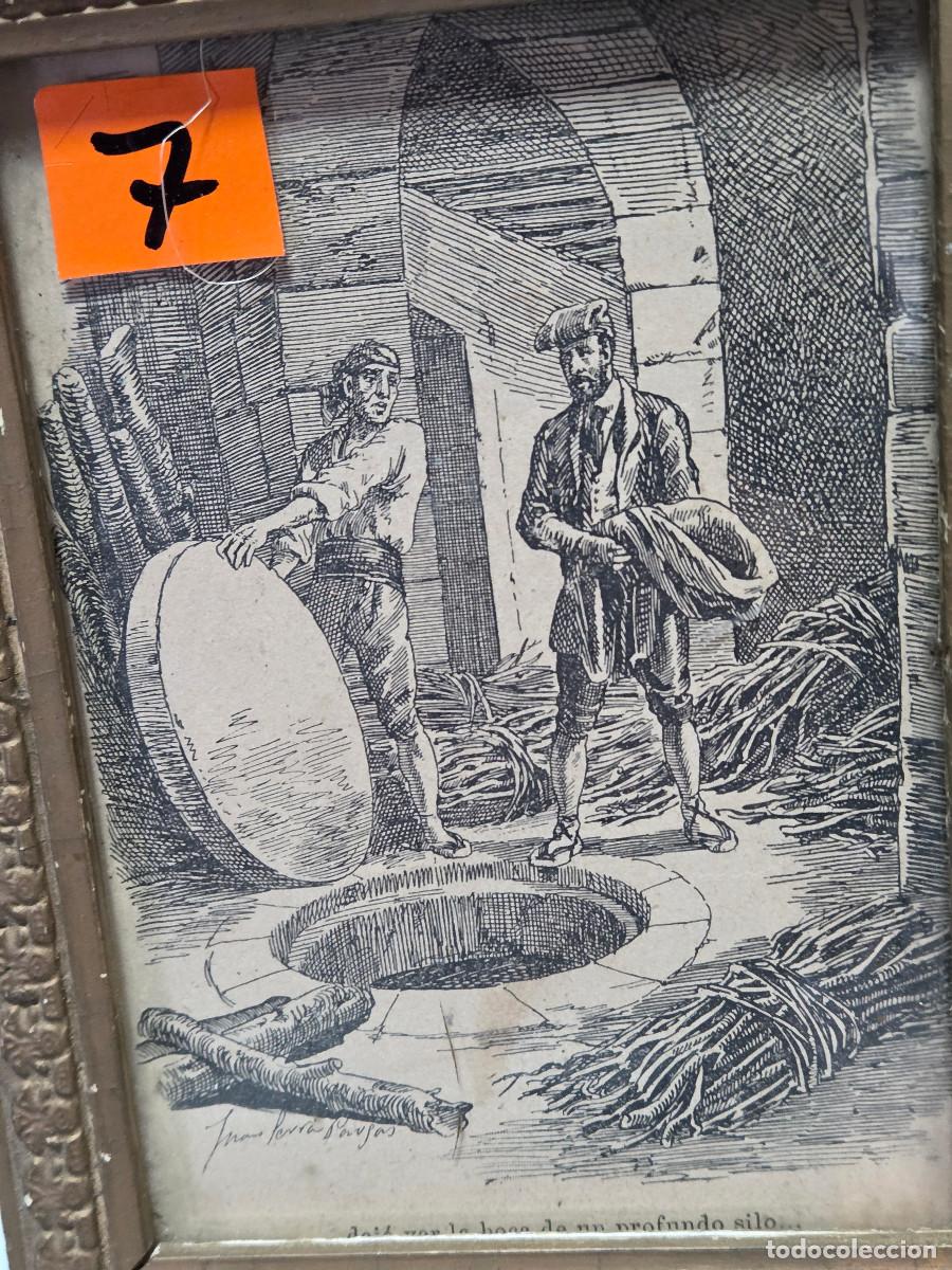 Arte: cuadro dorado grabado - Foto 2