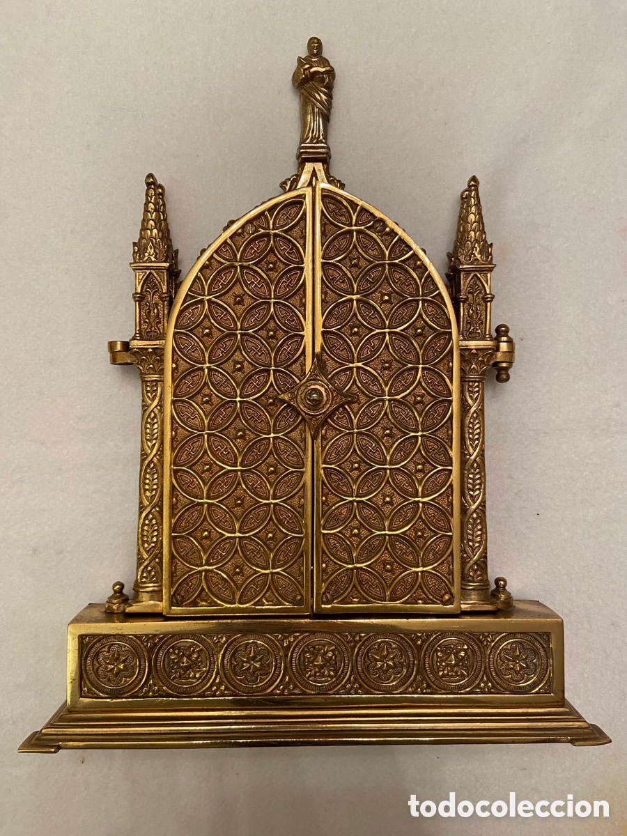 Arte: Tr&iacute;ptico capilla de bronce - Foto 2