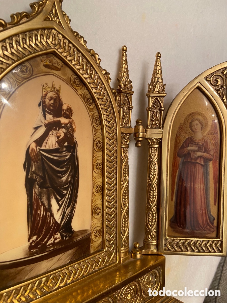 Arte: Tr&iacute;ptico capilla de bronce - Foto 3