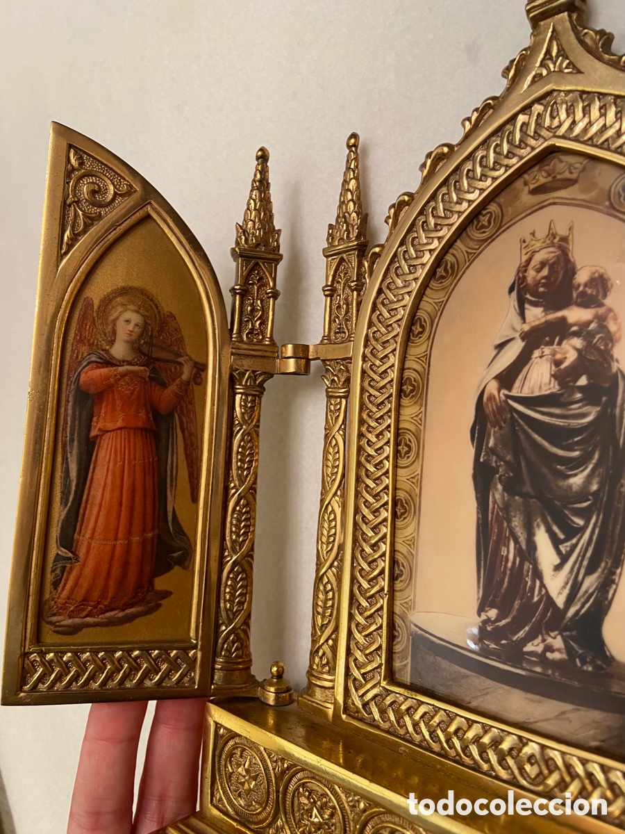 Arte: Tr&iacute;ptico capilla de bronce - Foto 4