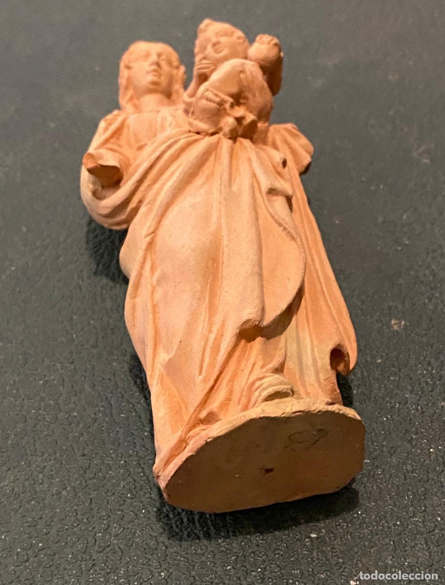 Arte: virgen con ni&ntilde;o terracota - Foto 2